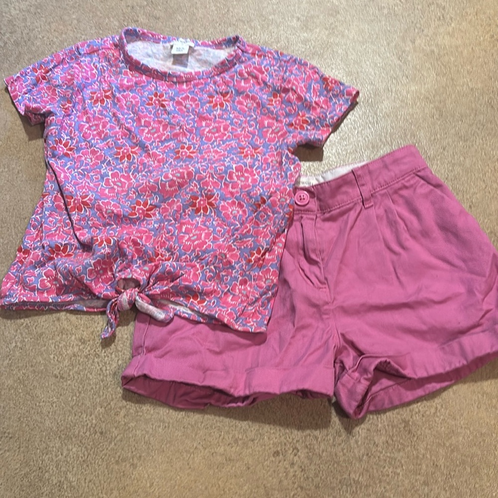 J. Crew floral set